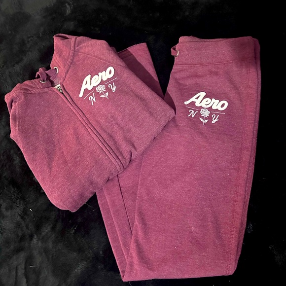 aeropostale fit and flare sweatpants - Picture 1 of 10